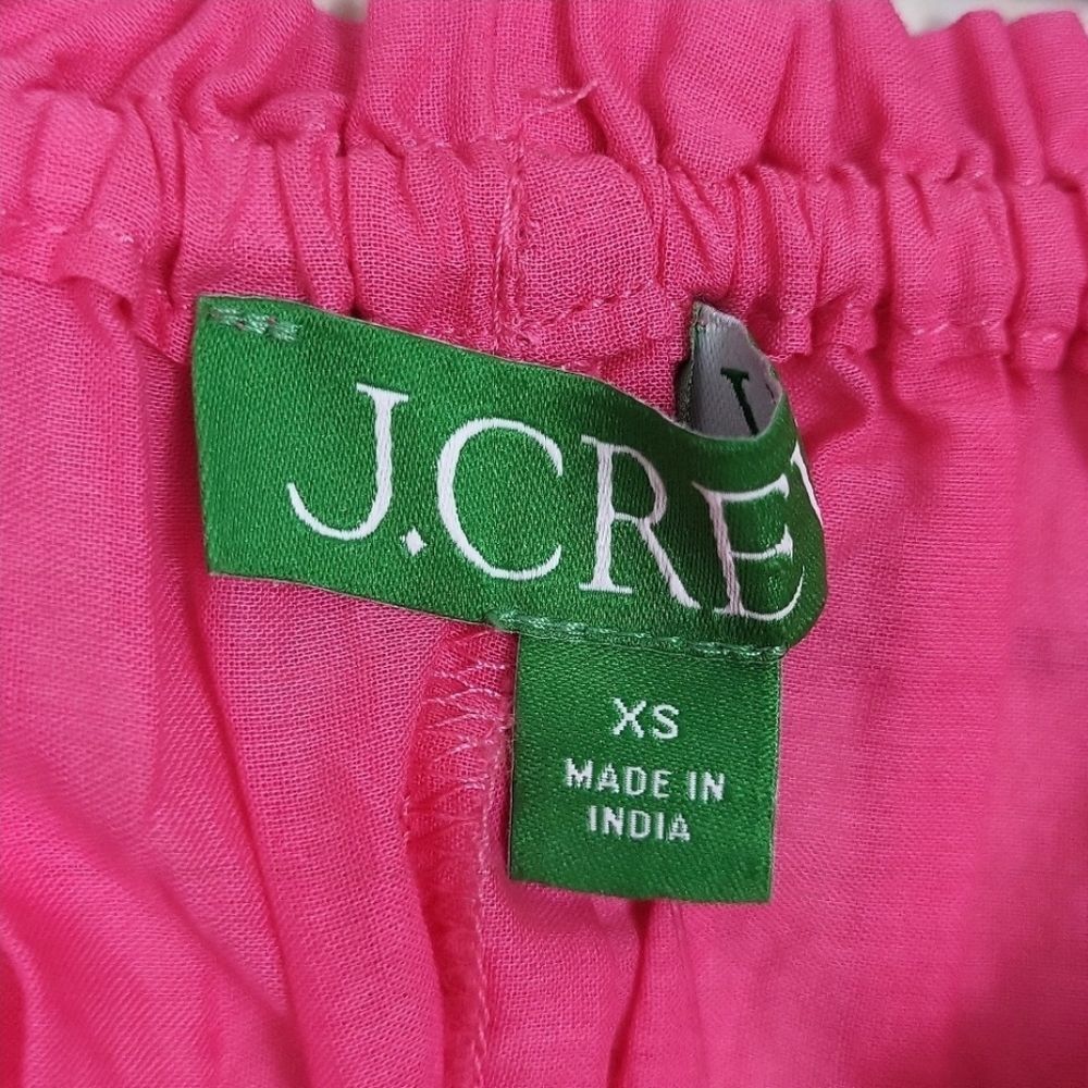 J.Crew breezy cotton pink dress. Size XS - Picture 6 of 8